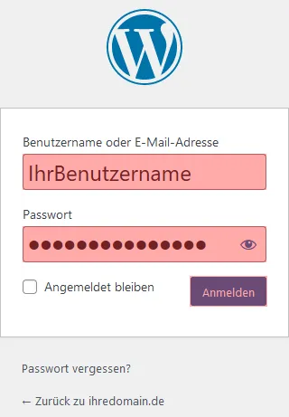 WordPress - &Uuml;bertragung von WordPress, Bild 1