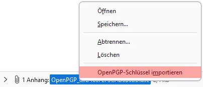 PGP-Verschl&uuml;sselung - Einrichtung unter Thunderbird, Bild 8