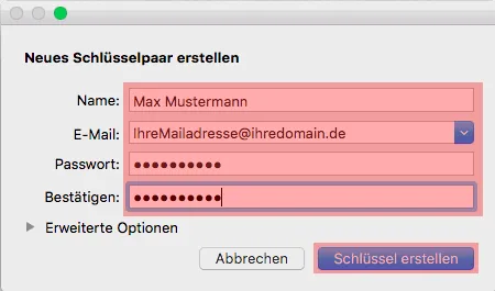 PGP-Verschl&uuml;sselung - Installation unter macOS, Bild 2